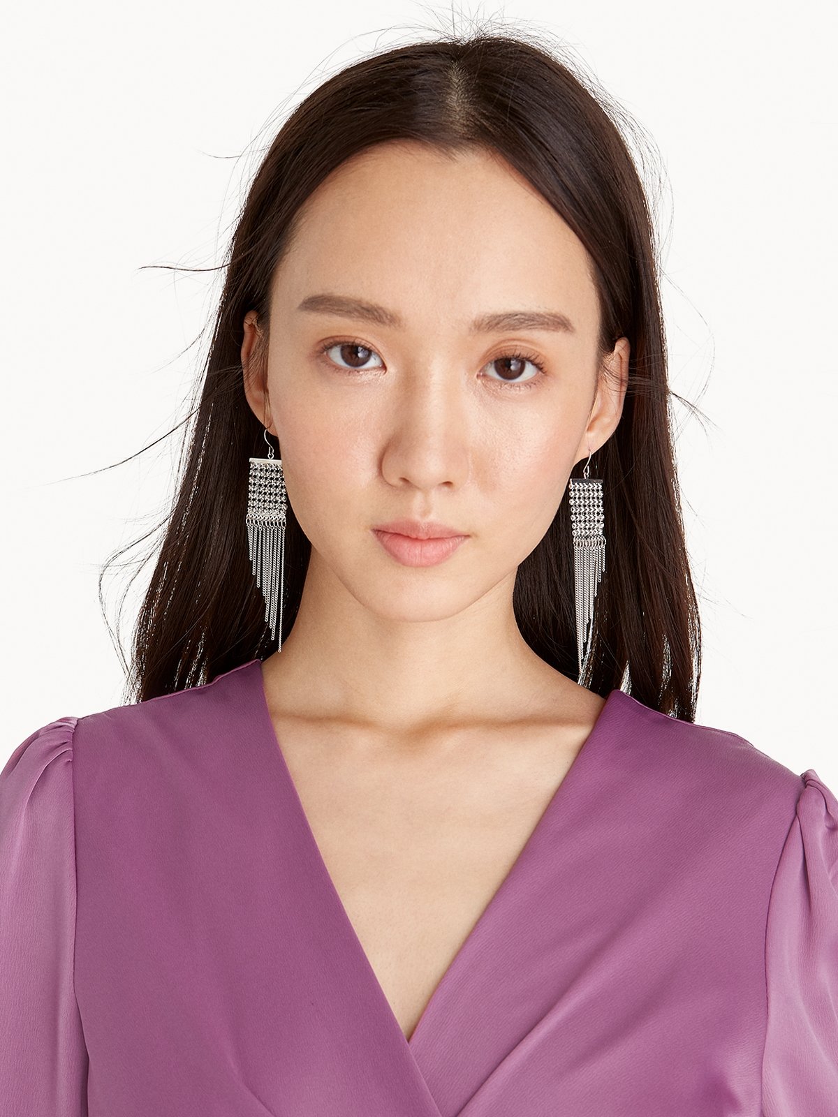 Asymmetrical dangle earrings online