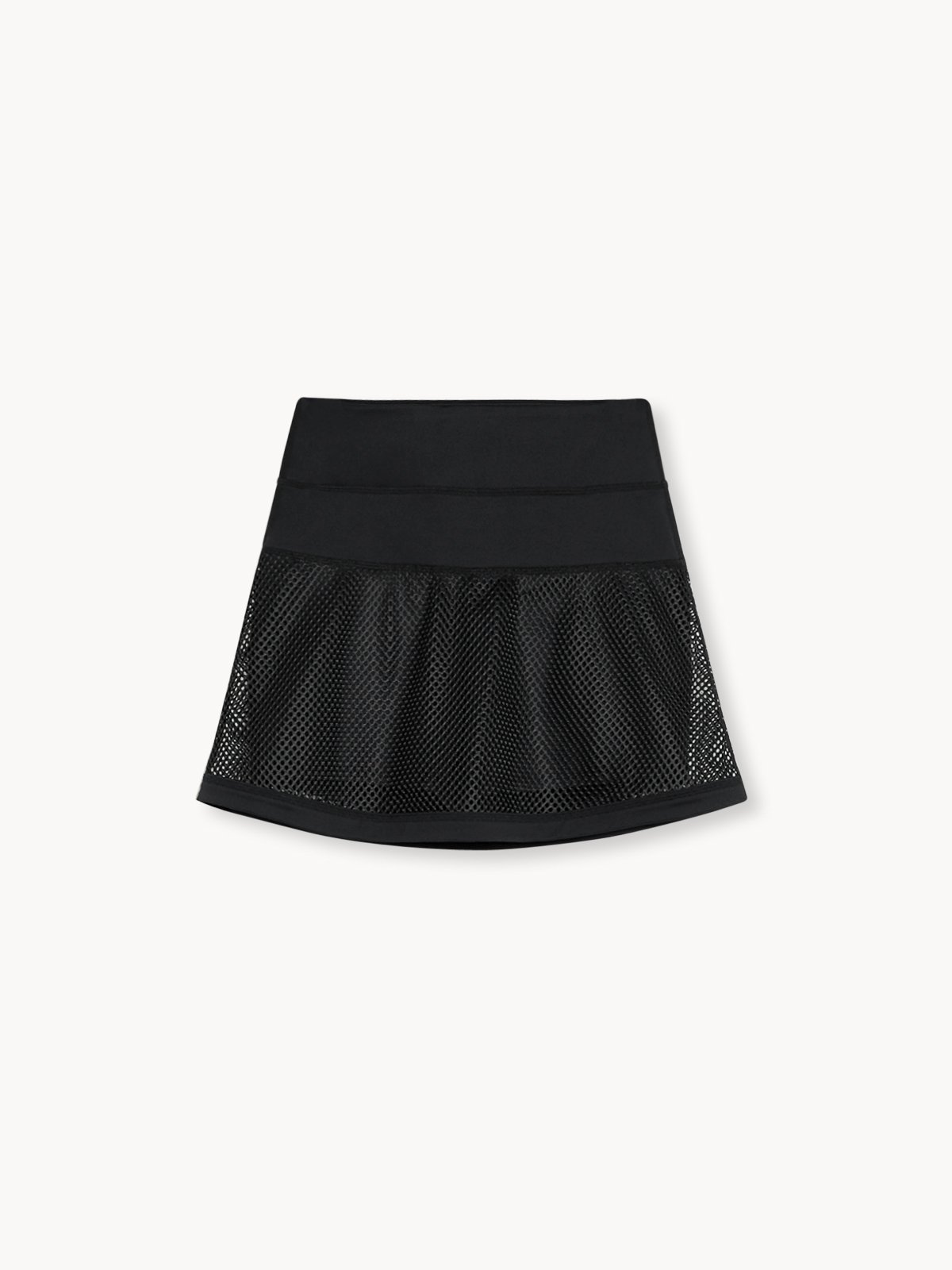 Balance Mini Mesh Skirt Black Pomelo Fashion