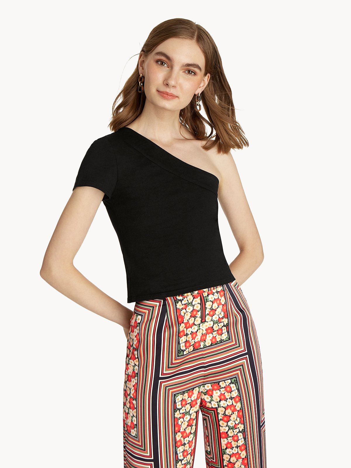 Pomelo one shoulder top sales