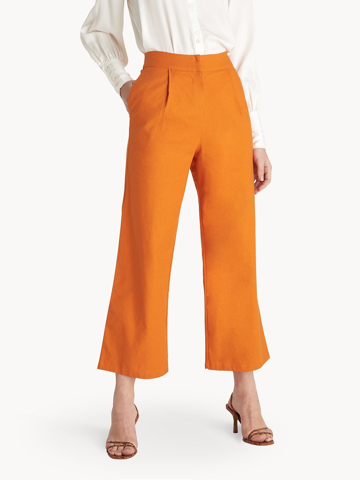cropped-flare-high-waist-pants-orange-pomelo-fashion
