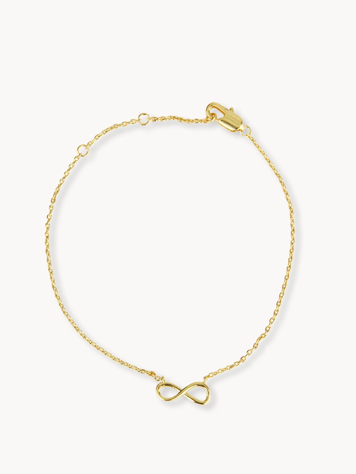 Infinity on sale charm gold