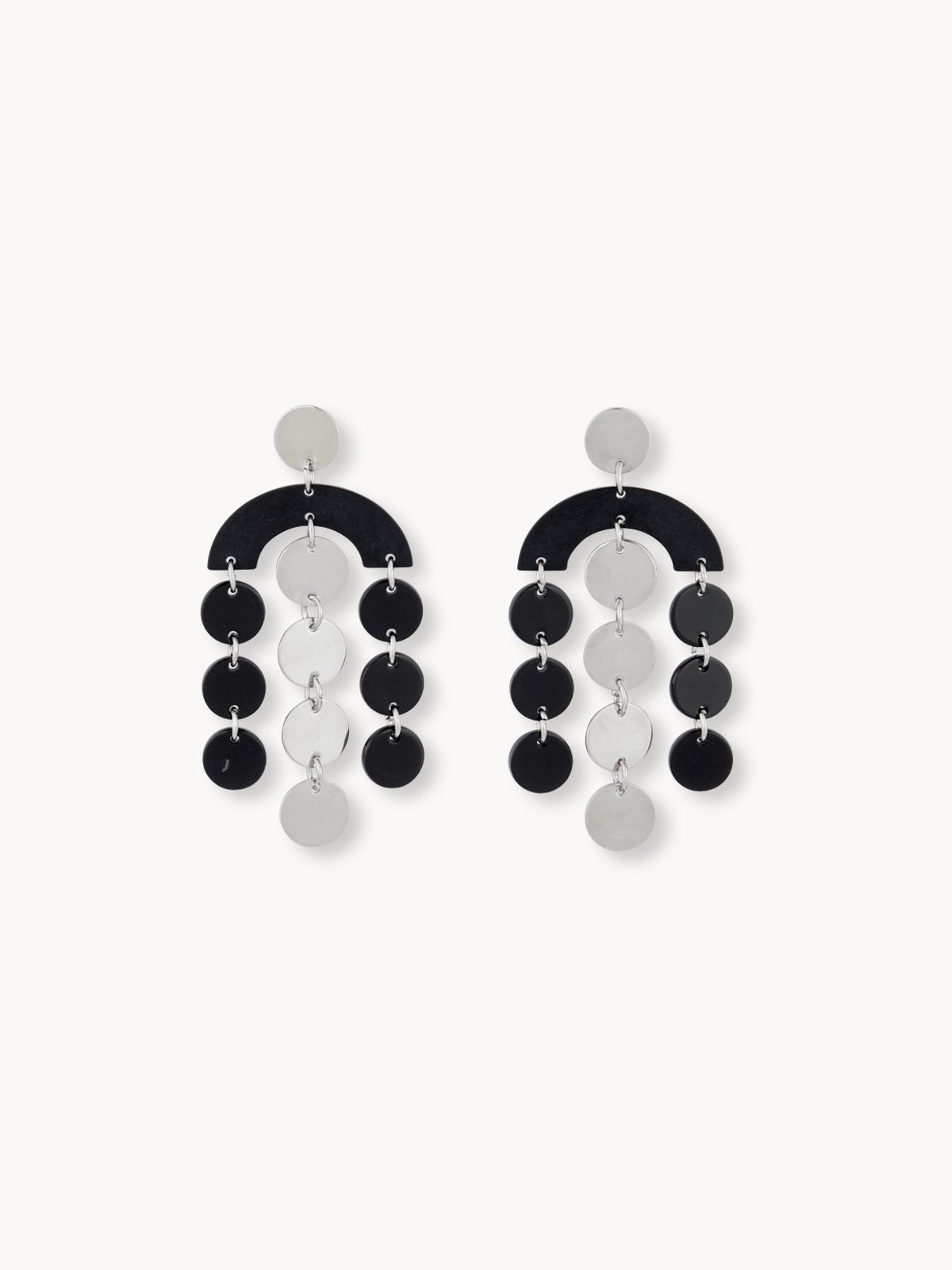 Black cheap tops earrings
