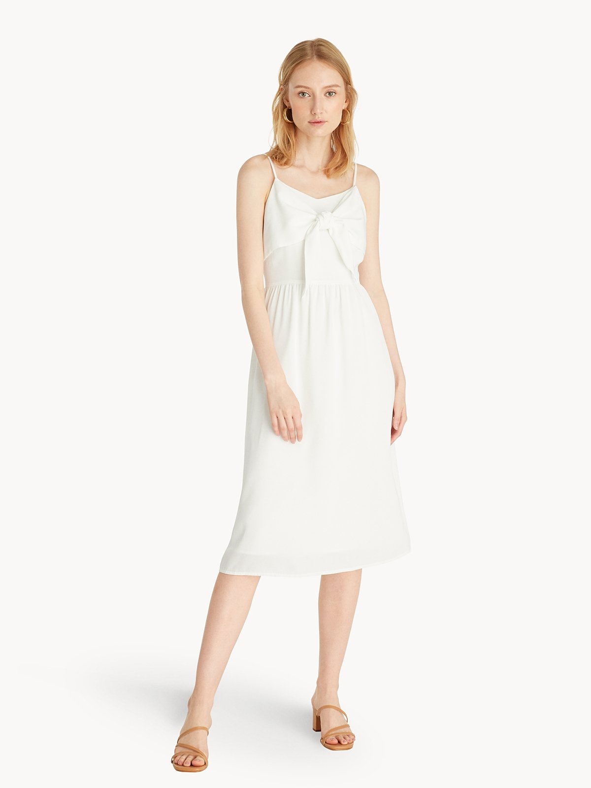 Front strappy dress best sale
