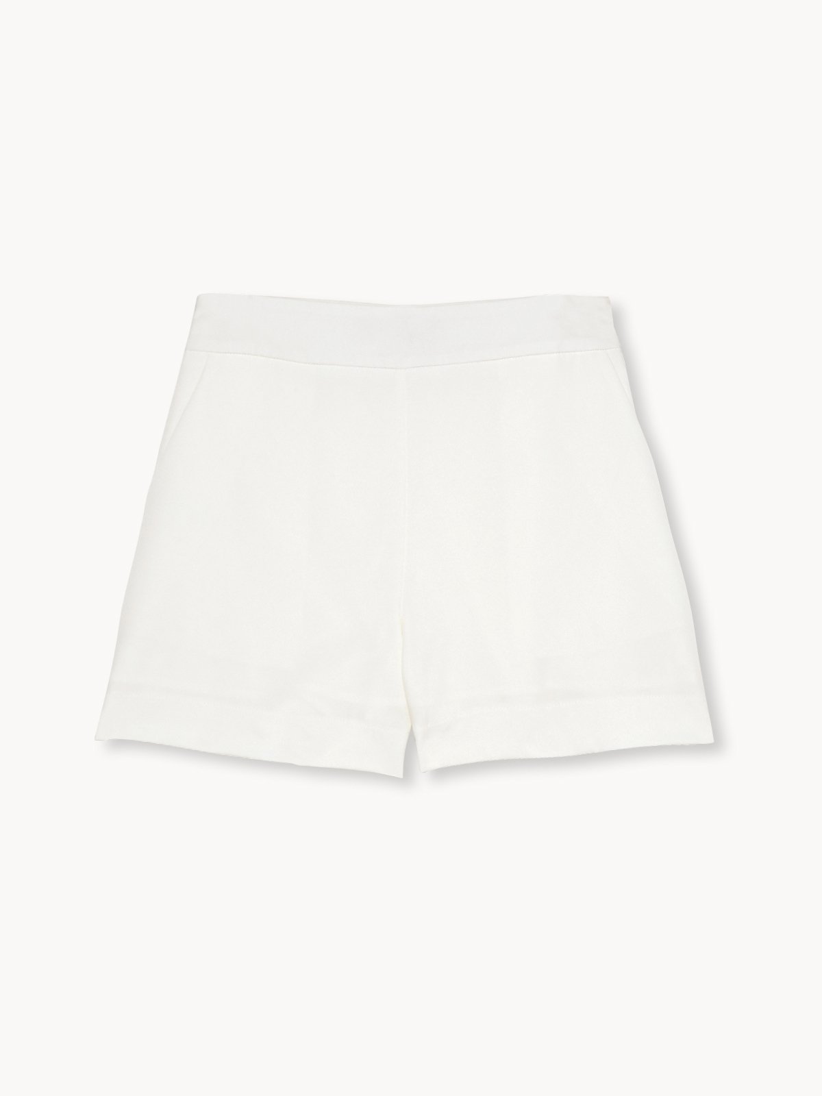 White cotton booty shorts cheap