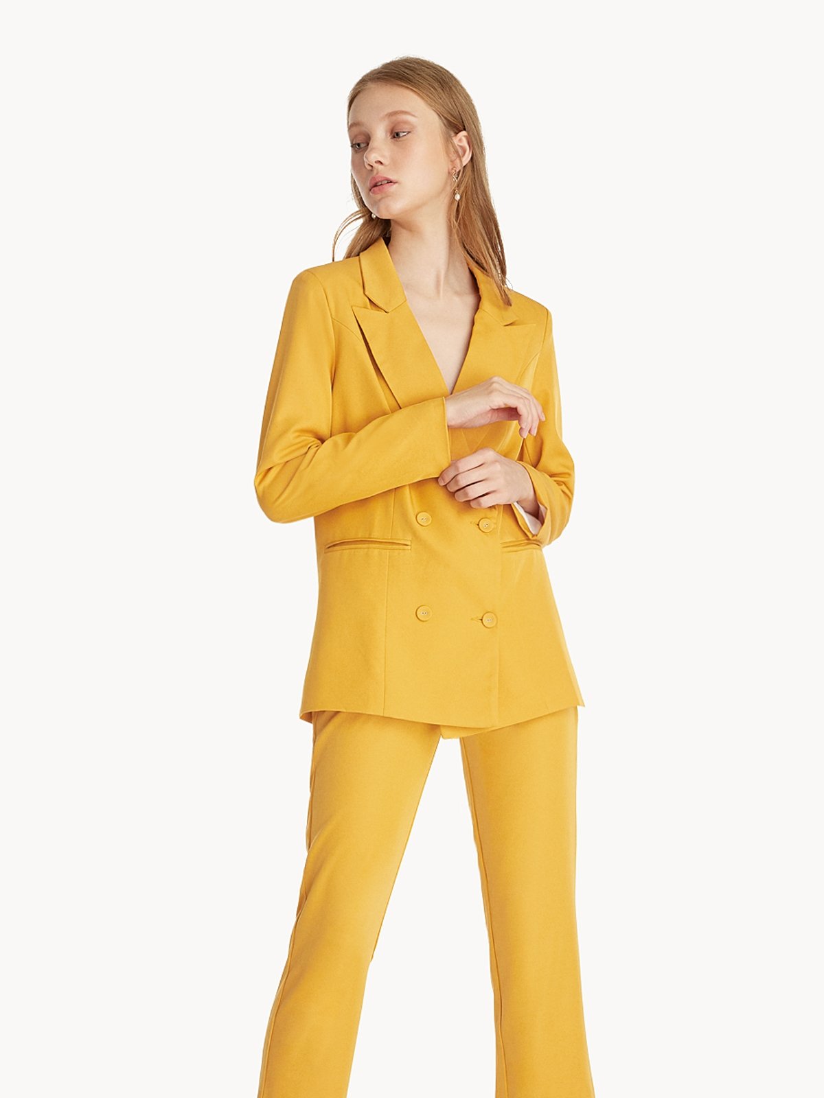 Cheap yellow blazer best sale