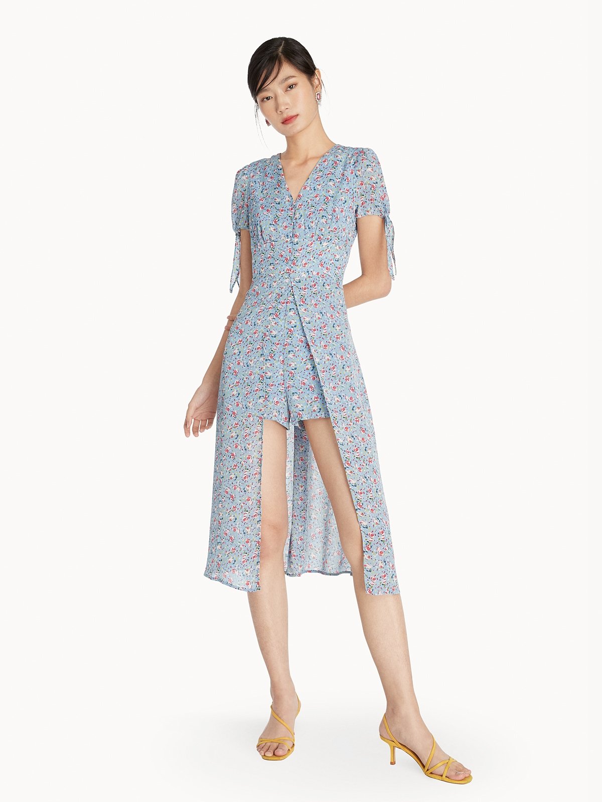 Blue maxi romper shop
