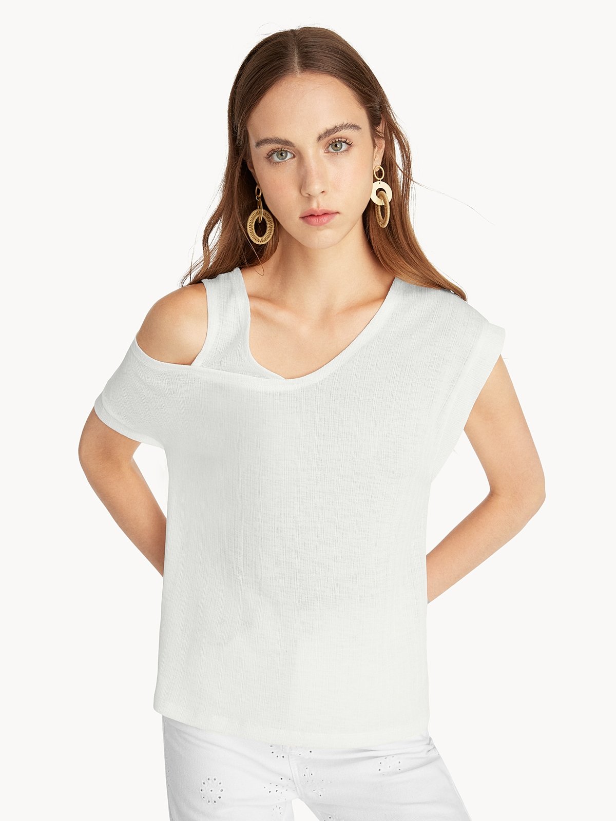 One sided off shoulder sales