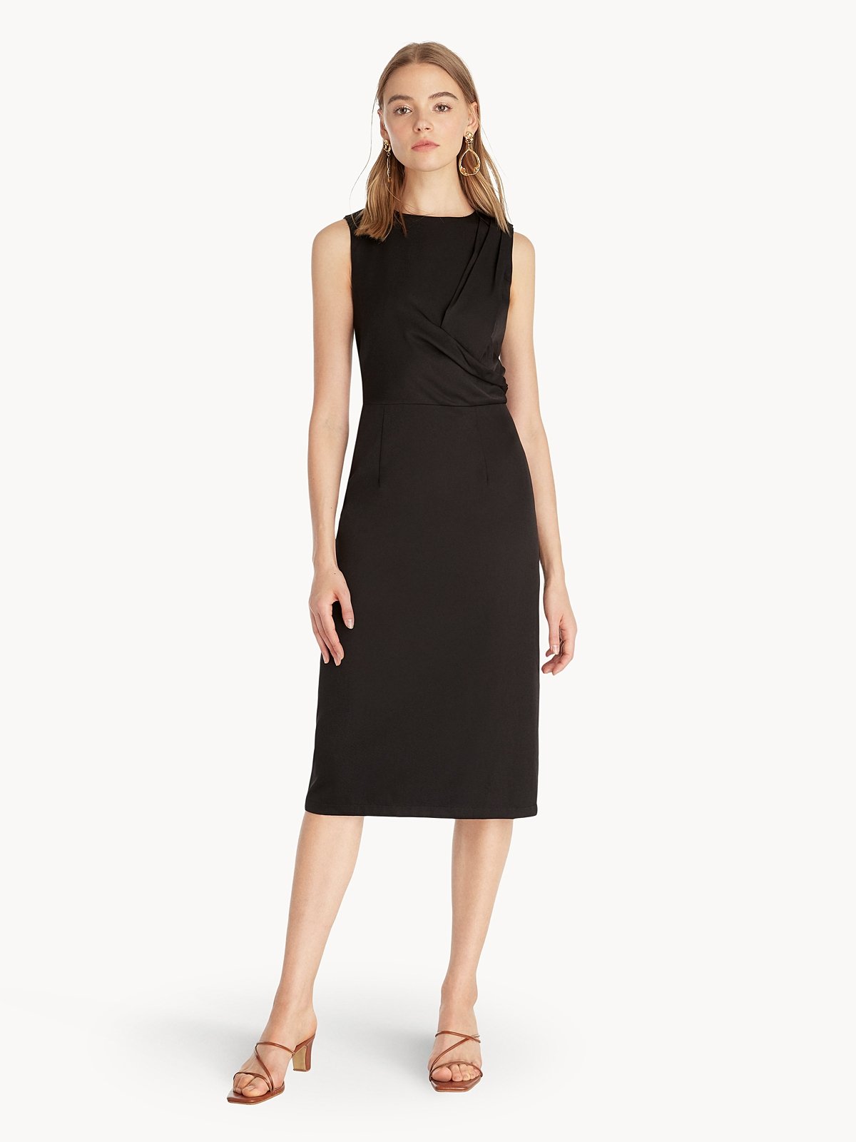 Black hotsell sleeveless dress