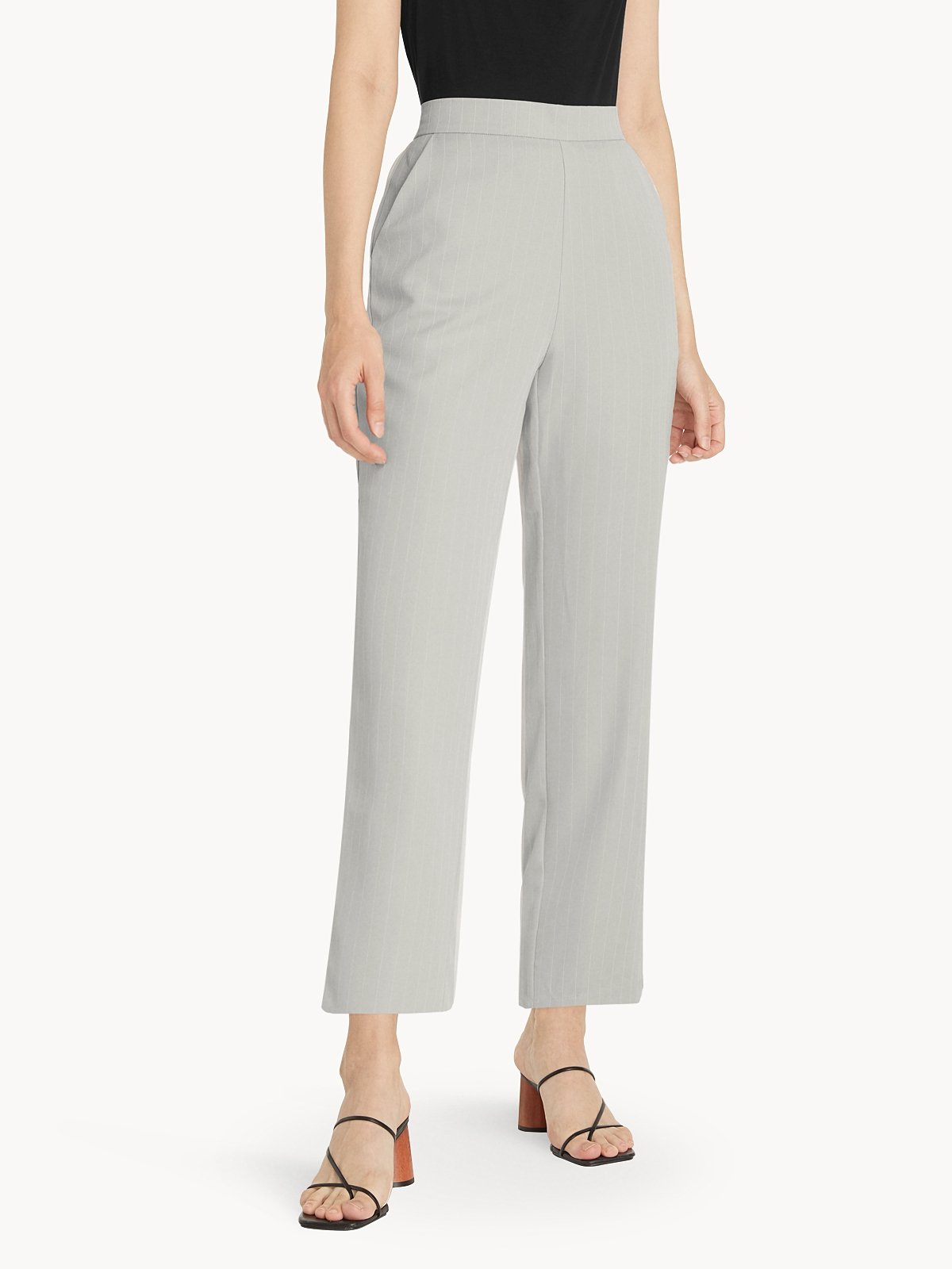Grigore Pant in Light Pistachio Multi