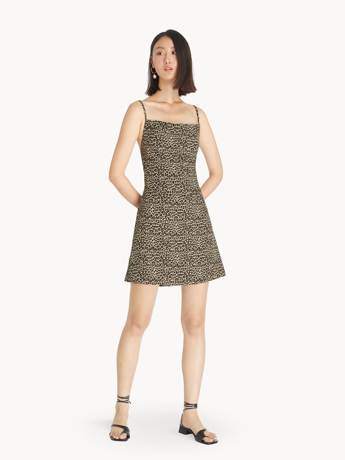 H&m leopard dress outlet