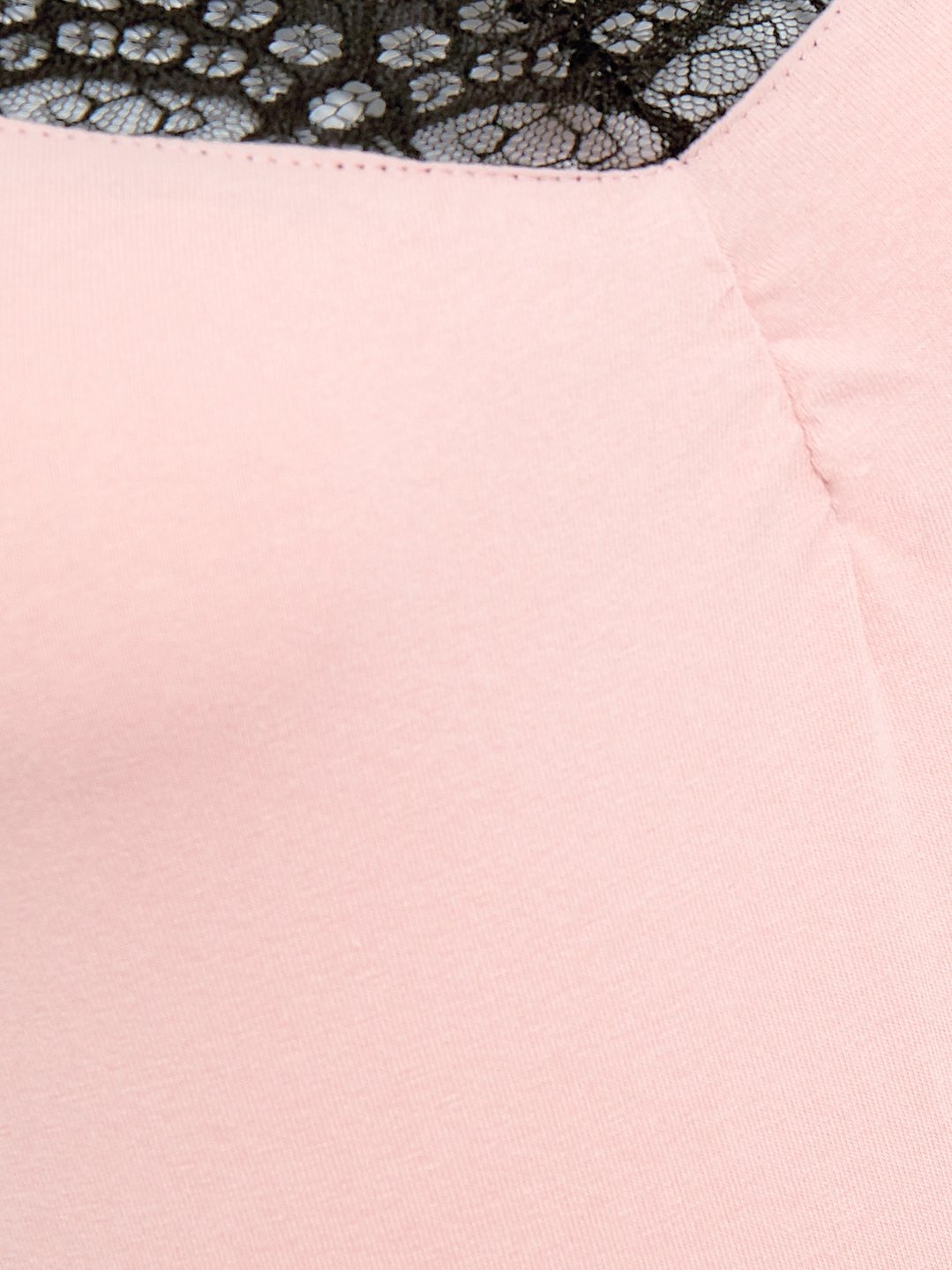 Cami Lace Bodysuit - Pink