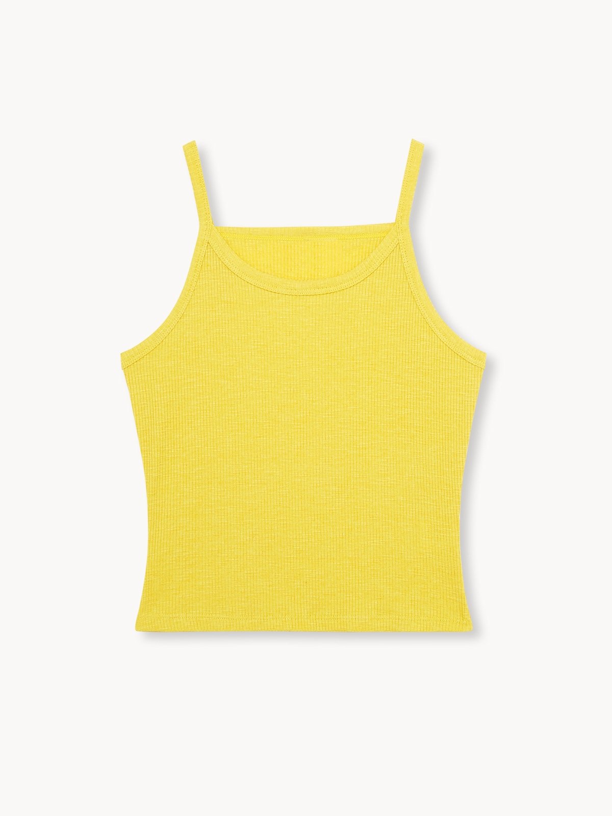 Yellow tank top on sale
