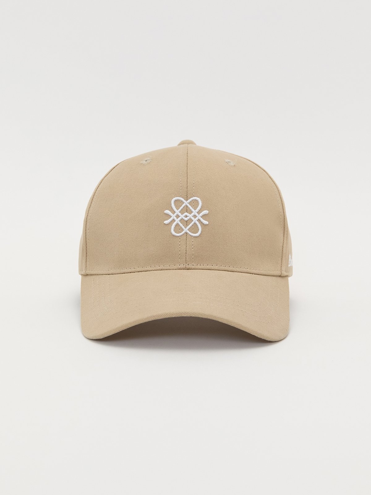 pomelo Pomelo Embroidered Logo Cap - Light Khaki