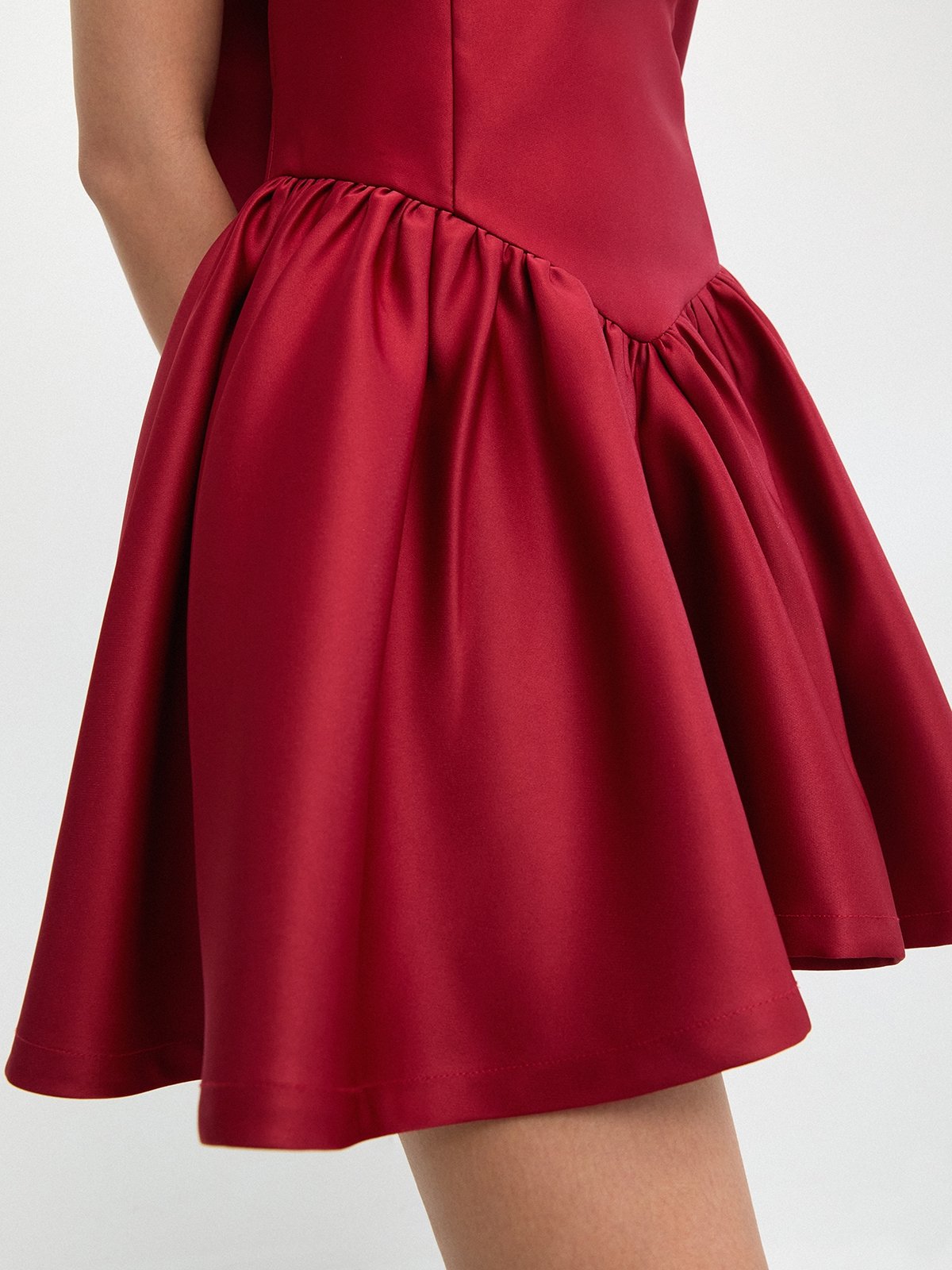 rainbow flare dress Halo Ombre 50s Mid Dress