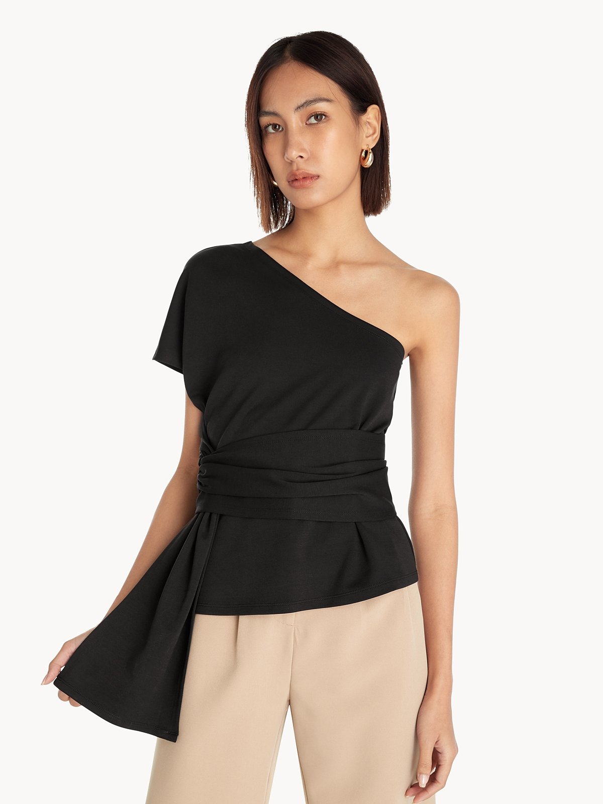 Pomelo one on sale shoulder top