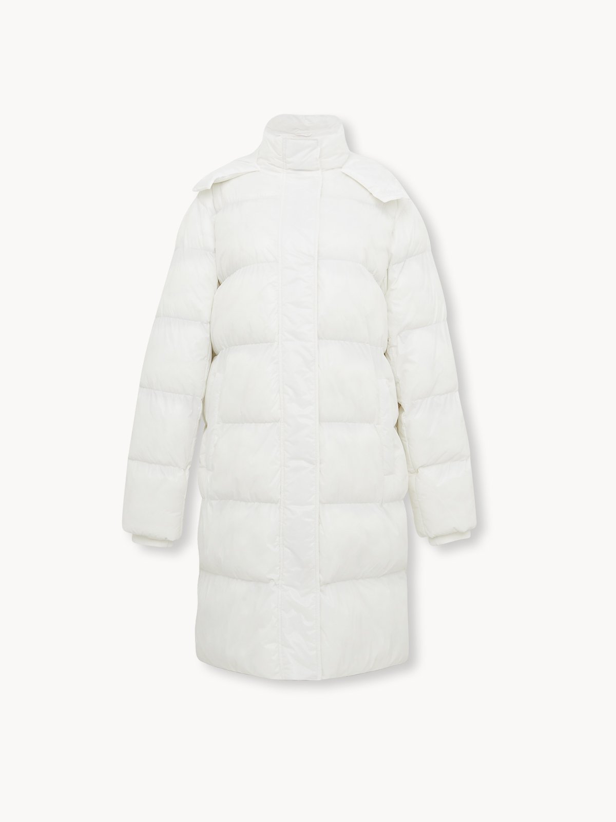 White store bubble coat
