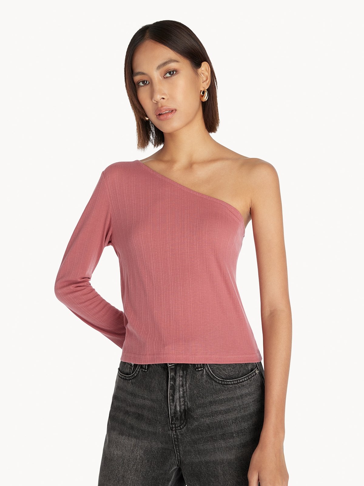 Pomelo one shoulder top clearance