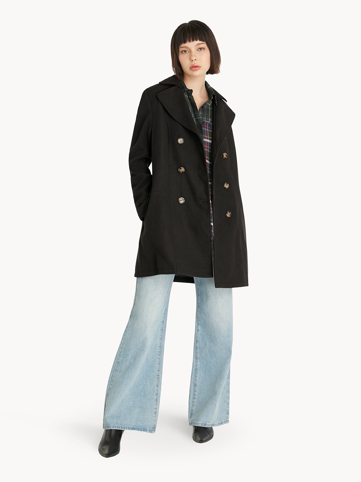 Classic double breasted hotsell coat