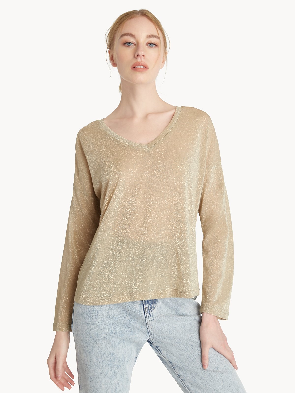 V neck sweat shirt hot sale