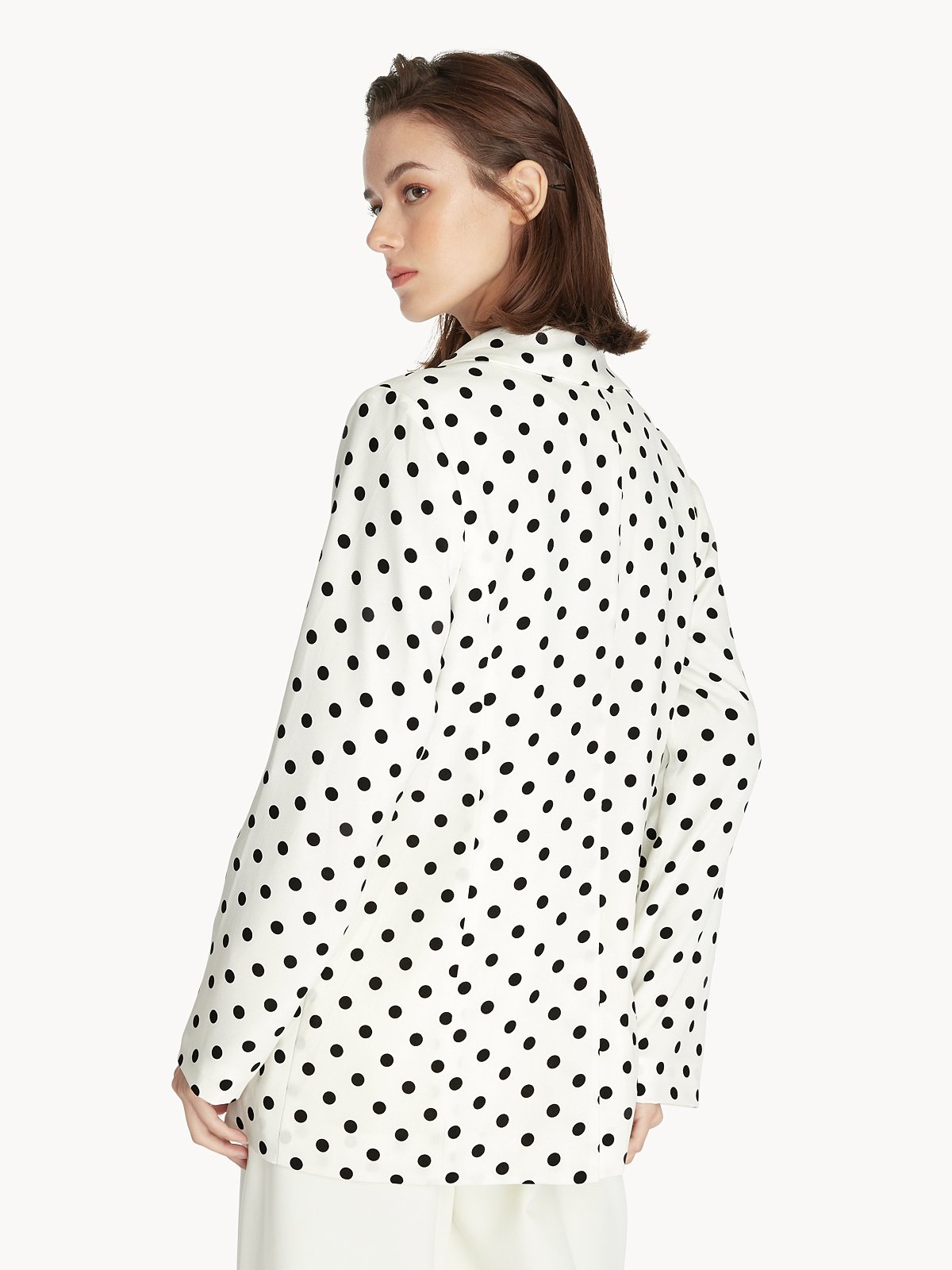 Topshop polka dot blazer discount