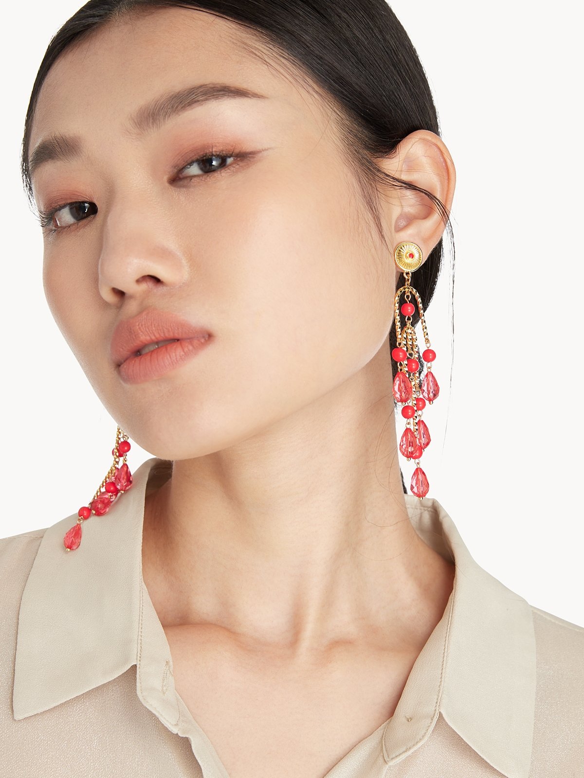 Fashion discount chandelier earrings