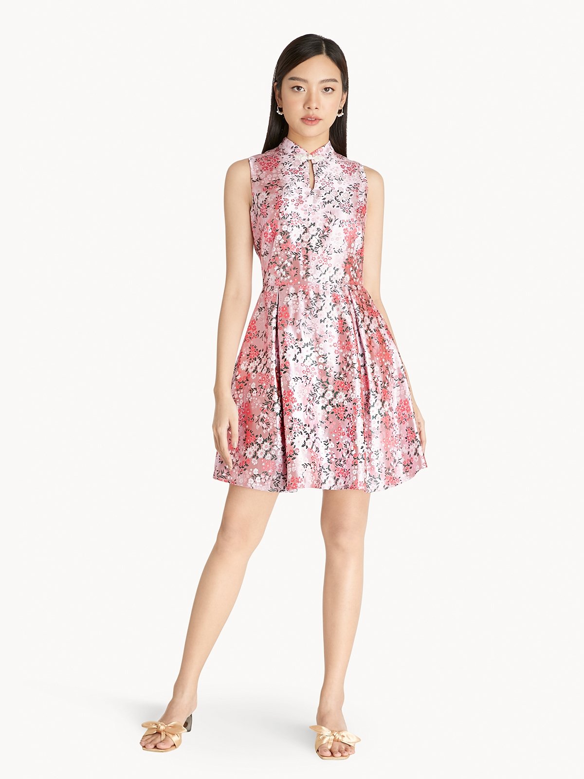 Oriental floral discount dress