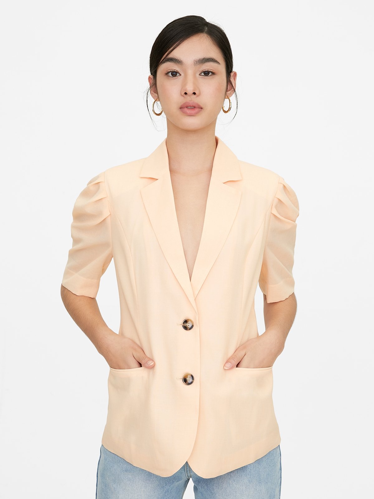 Puff blazer outlet