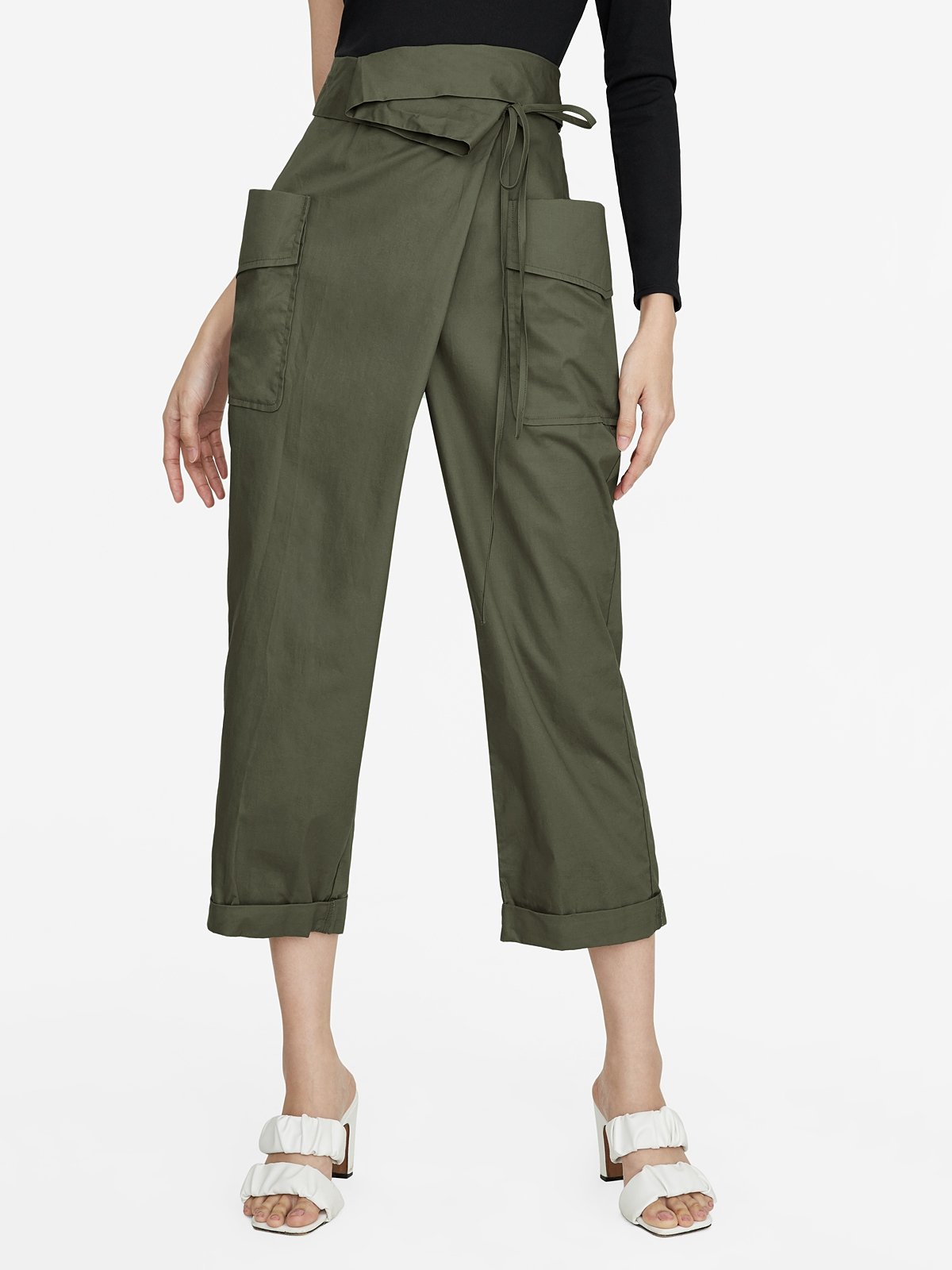 Wish You Were Here Loop Tie Side Pant