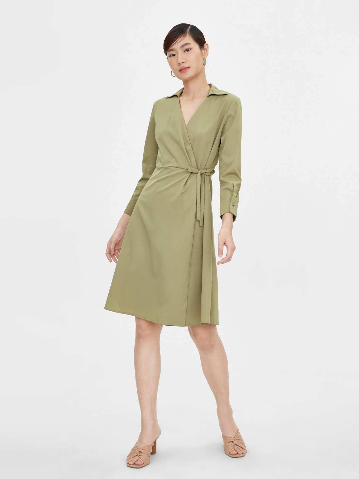 A line wrap dress store