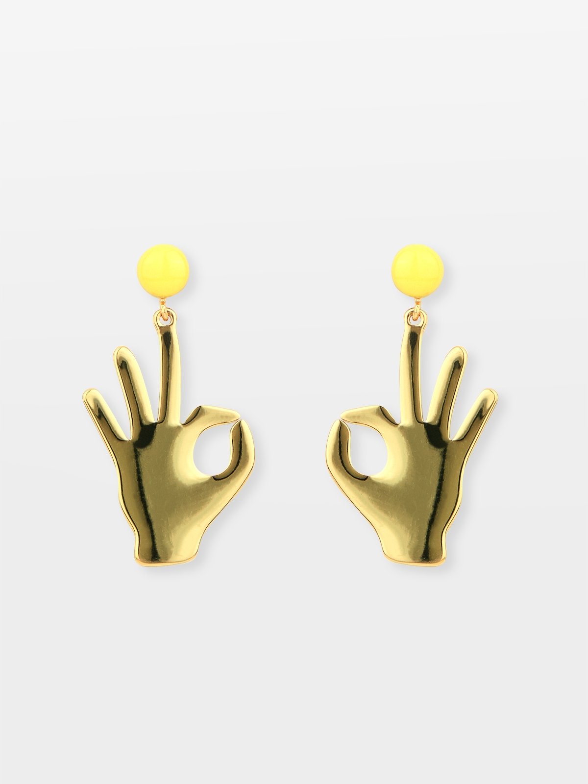 Hand jive hotsell earrings