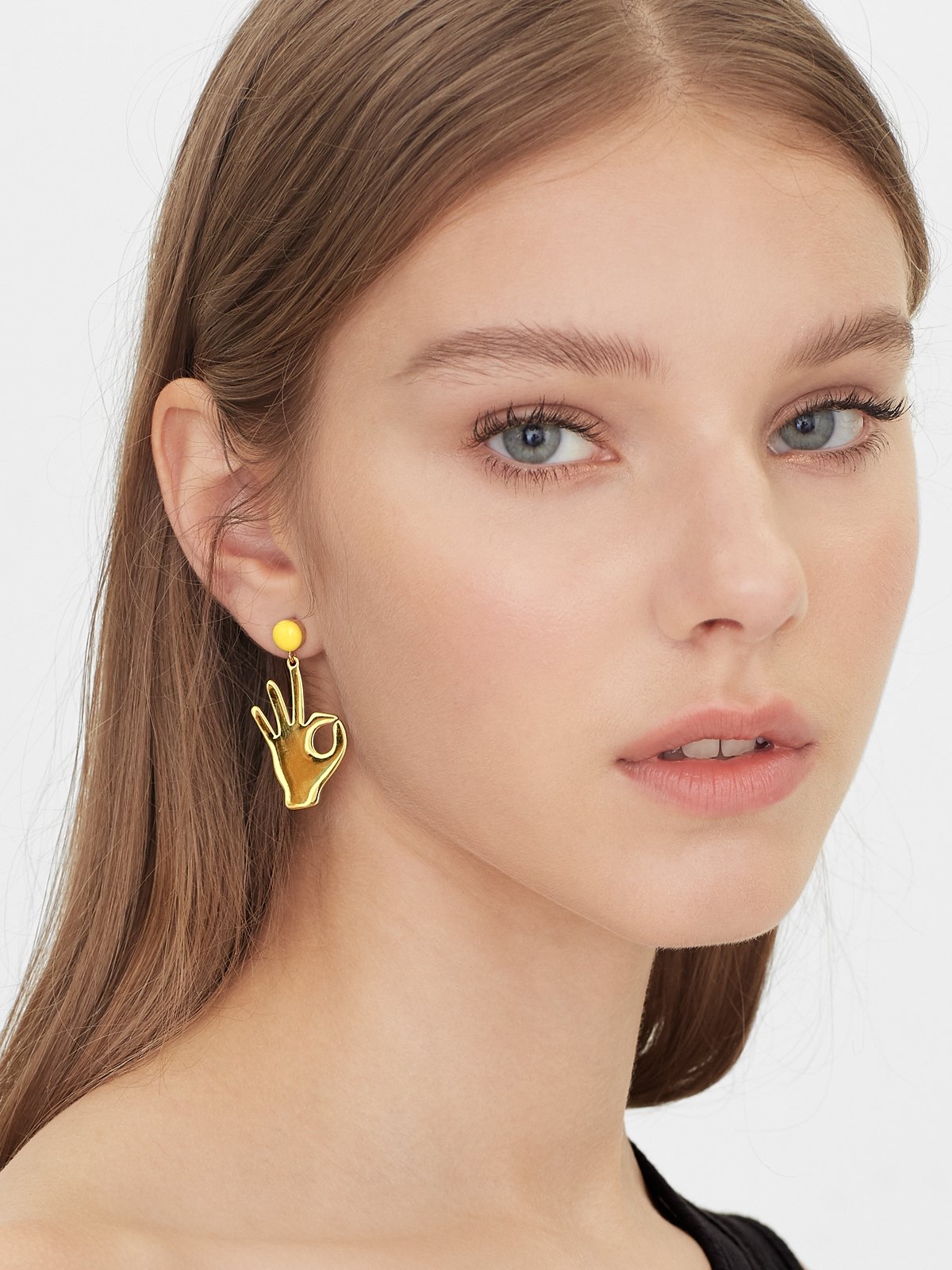 Madewell pearl cheap hand jive earrings
