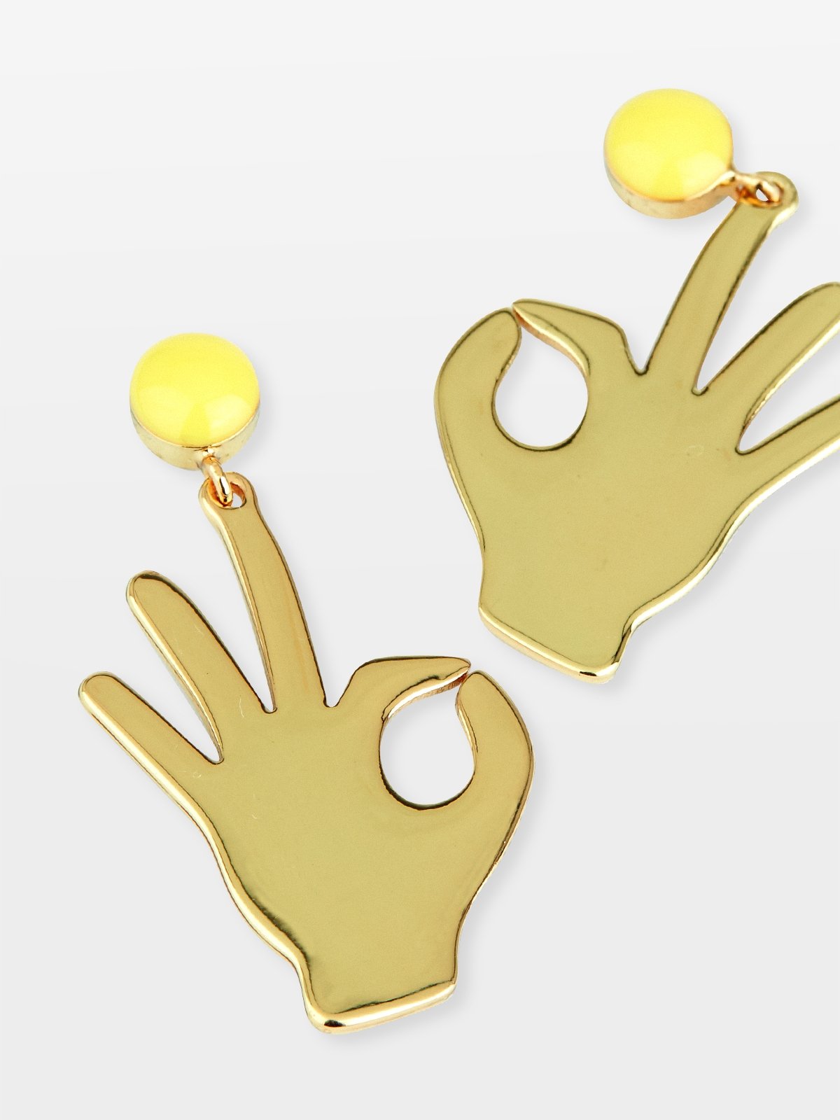 Hand jive hotsell earrings