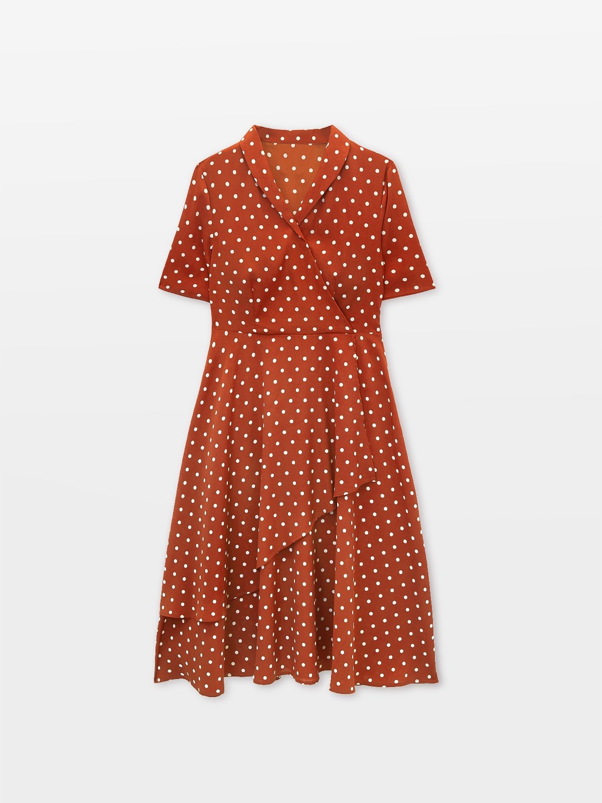 Warehouse red on sale spot dress
