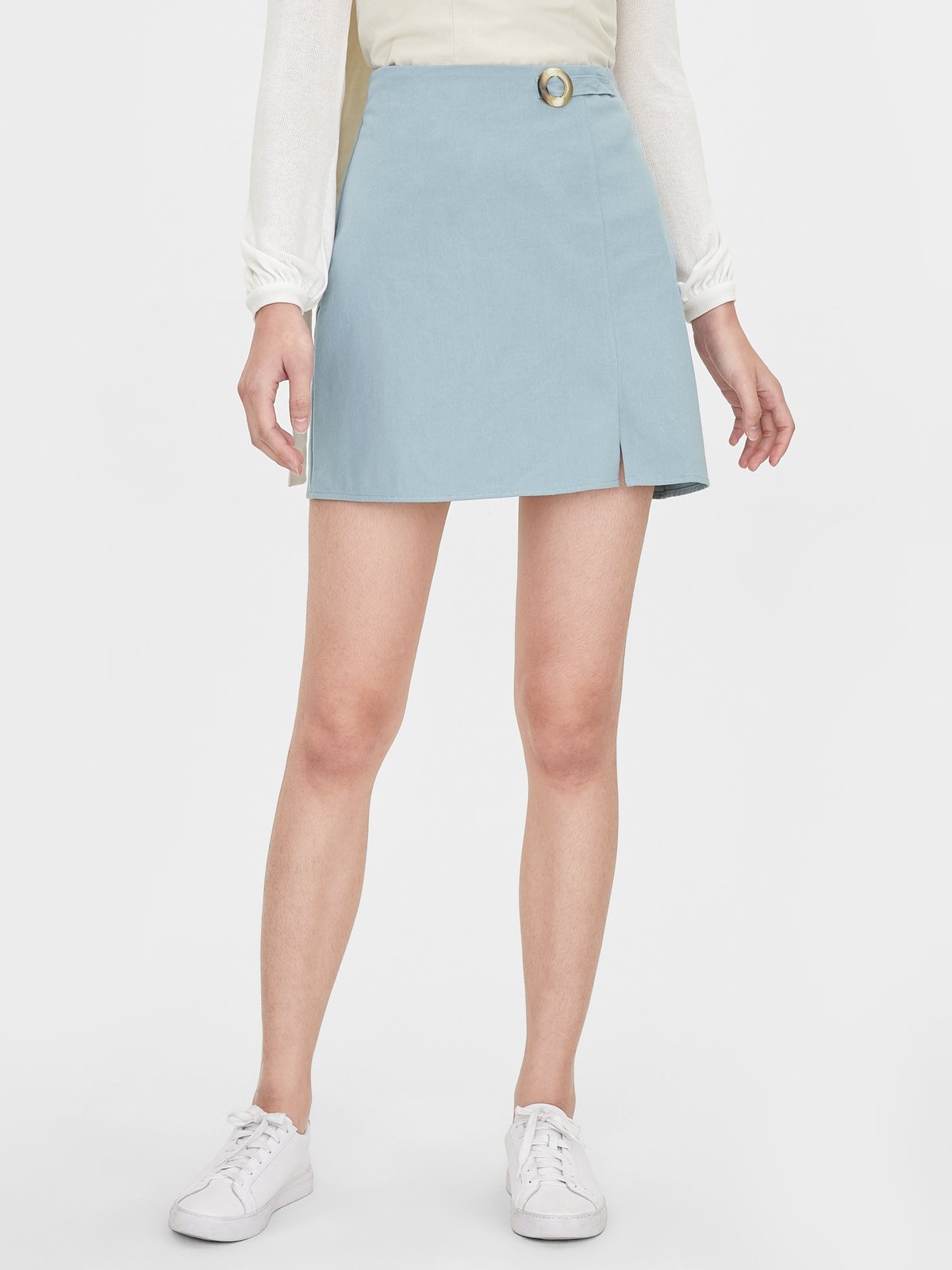 A line skirt blue shop