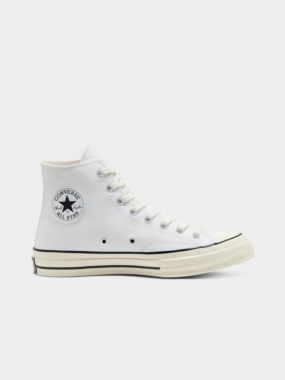 Converse Hi Chuck 70 Canvas Sneakers Black White