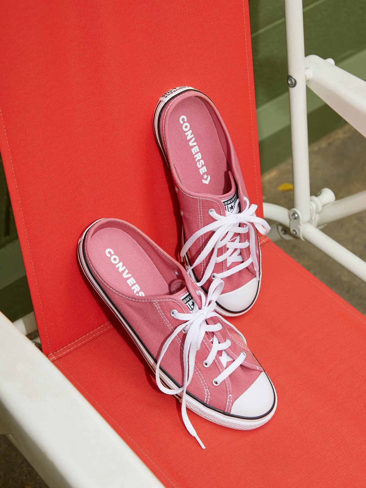 Converse glitter mule sales