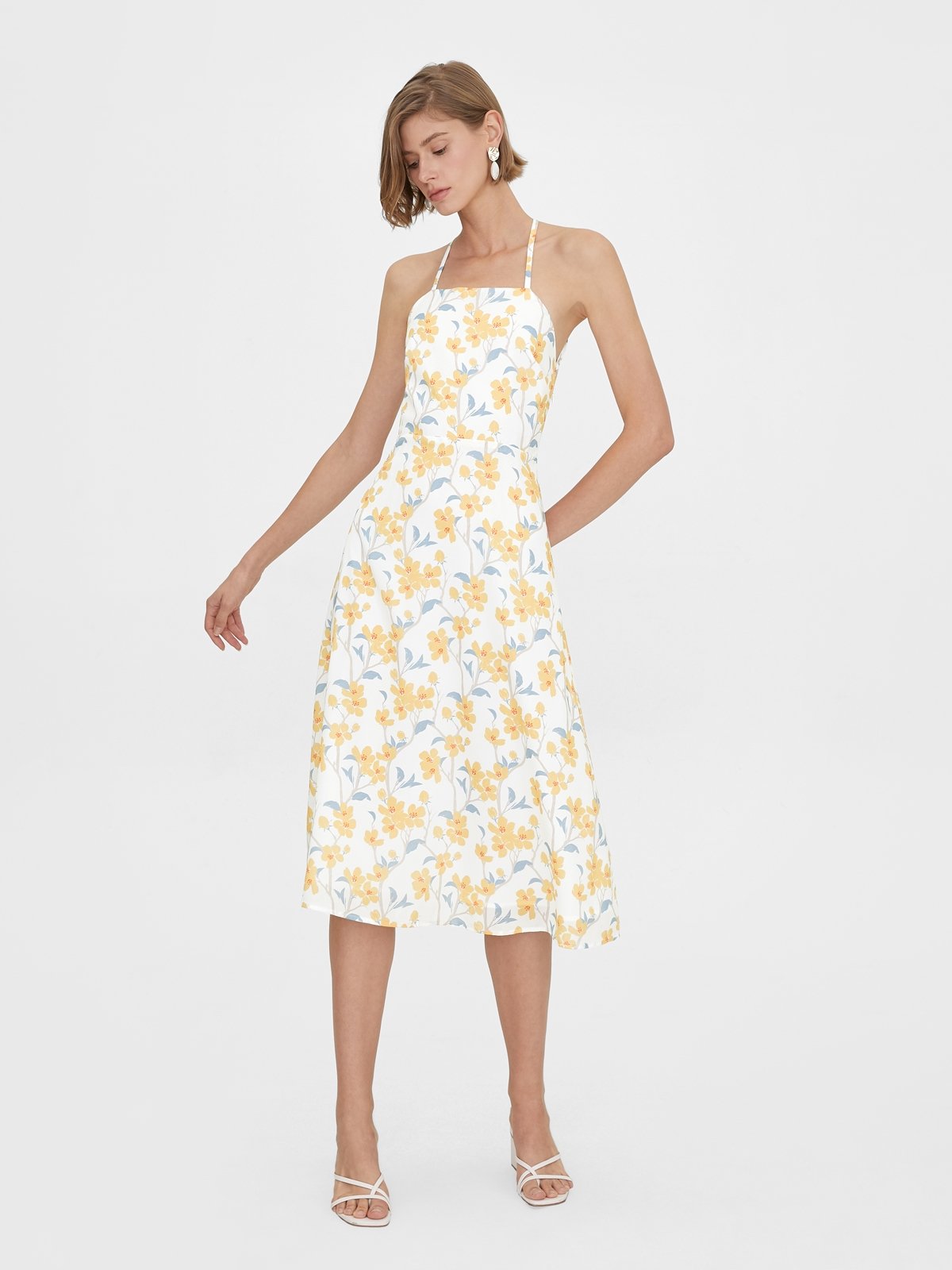 white criss cross cami