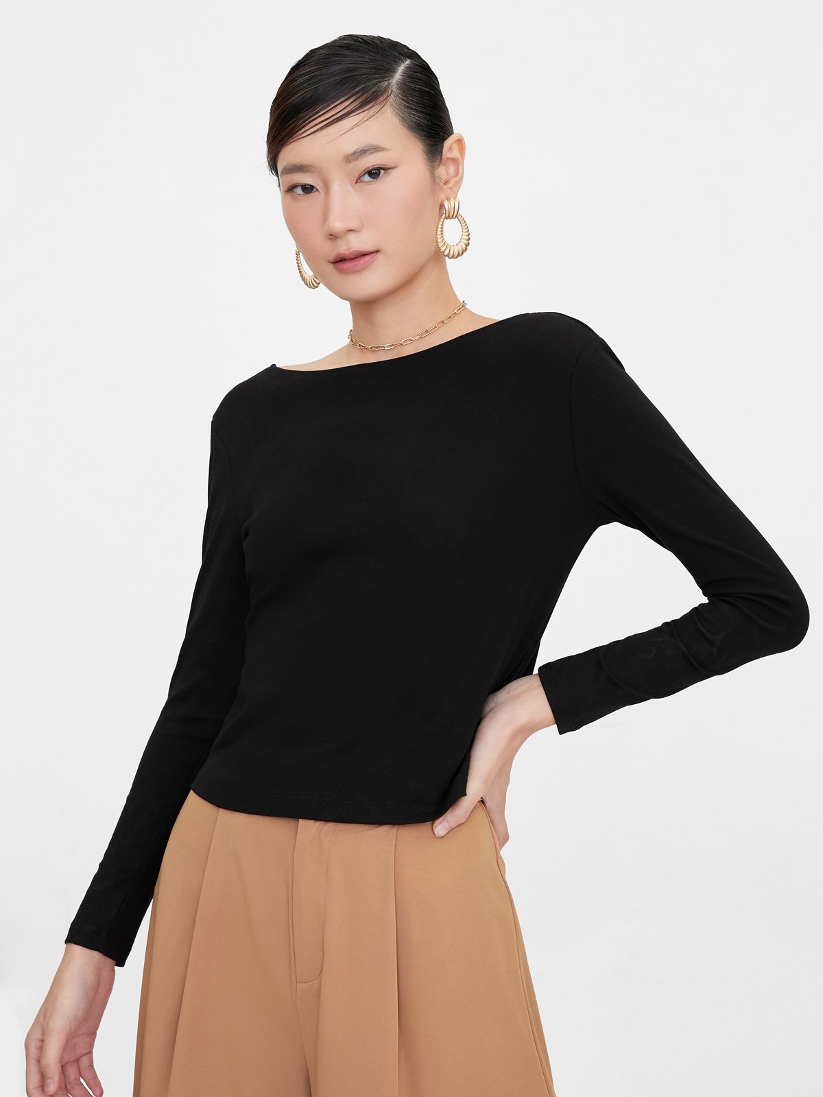 Criss cross on sale open back sweater