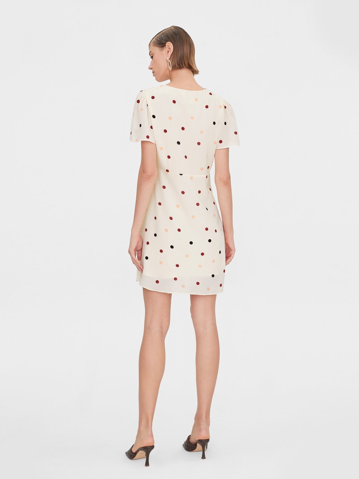 Stradivarius polka dot online dress