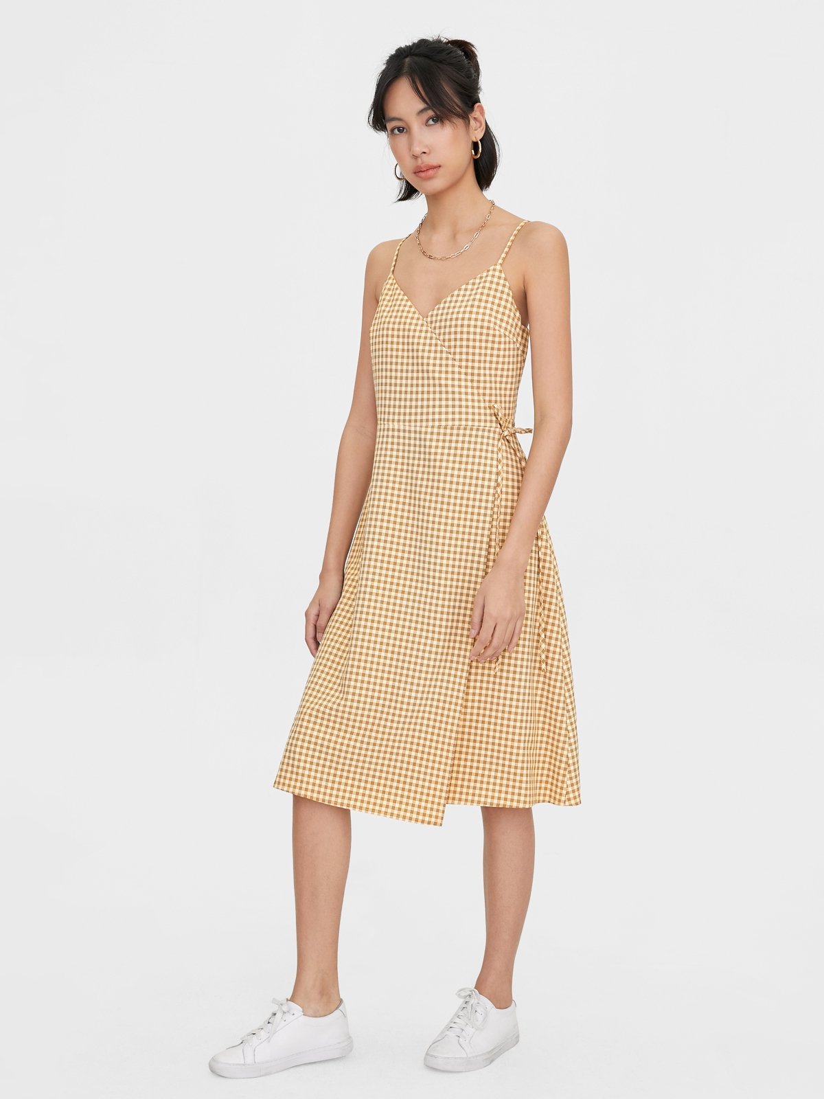 Gingham cocktail dress store