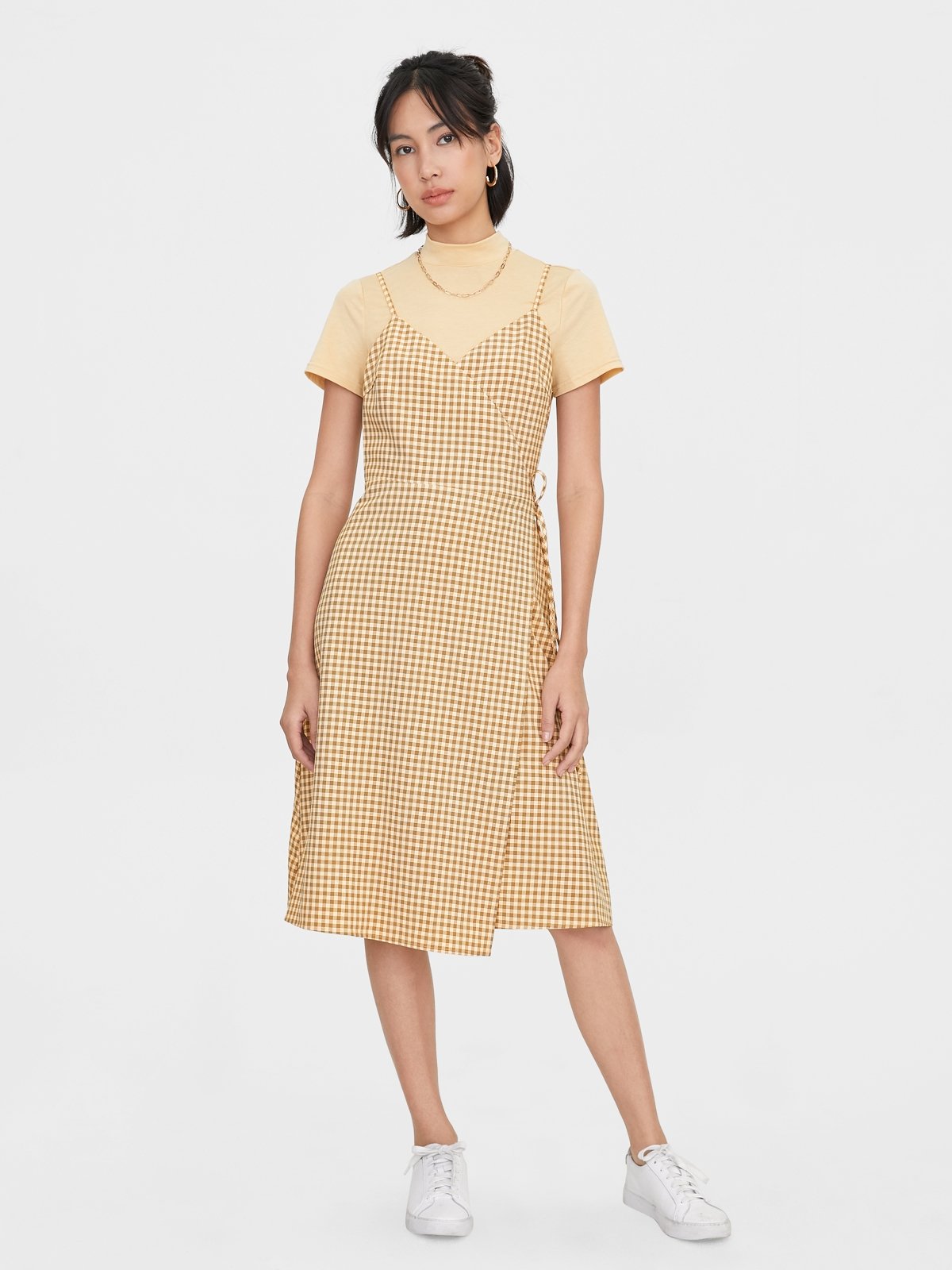 Next yellow gingham dress store