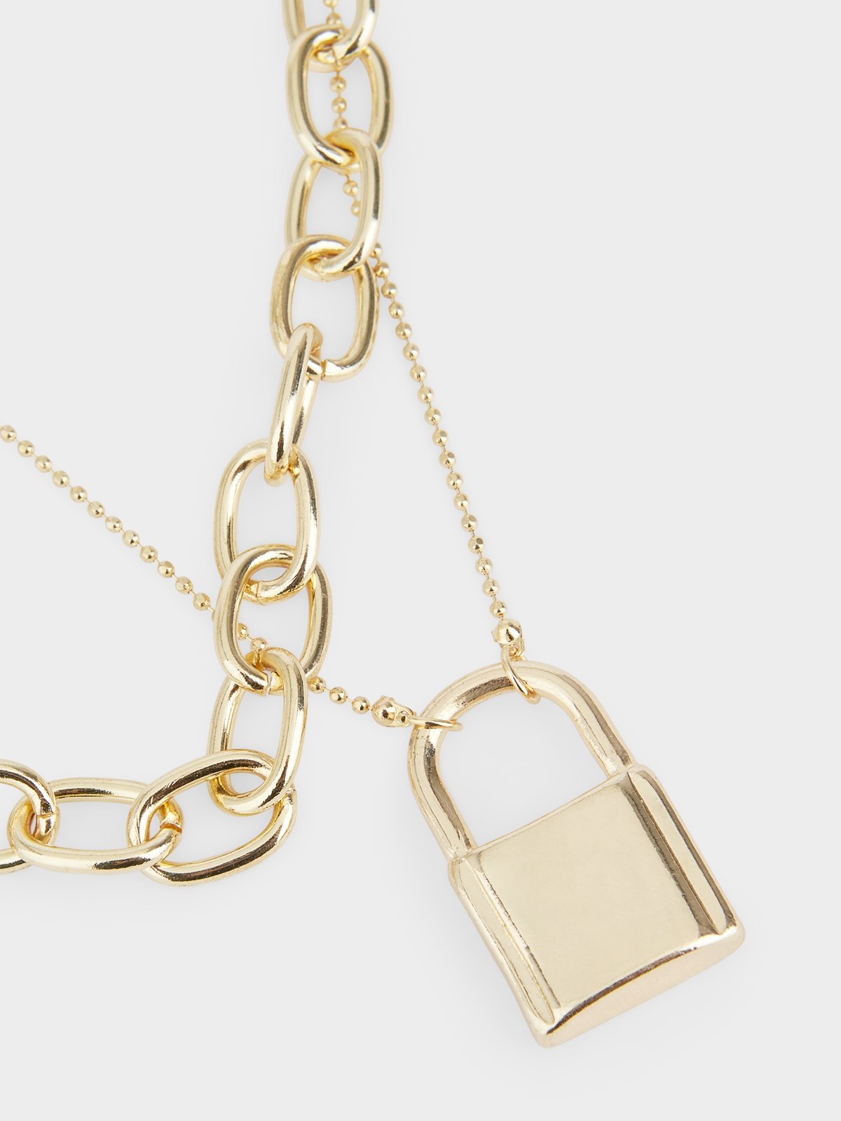 Gold outlet lock chain