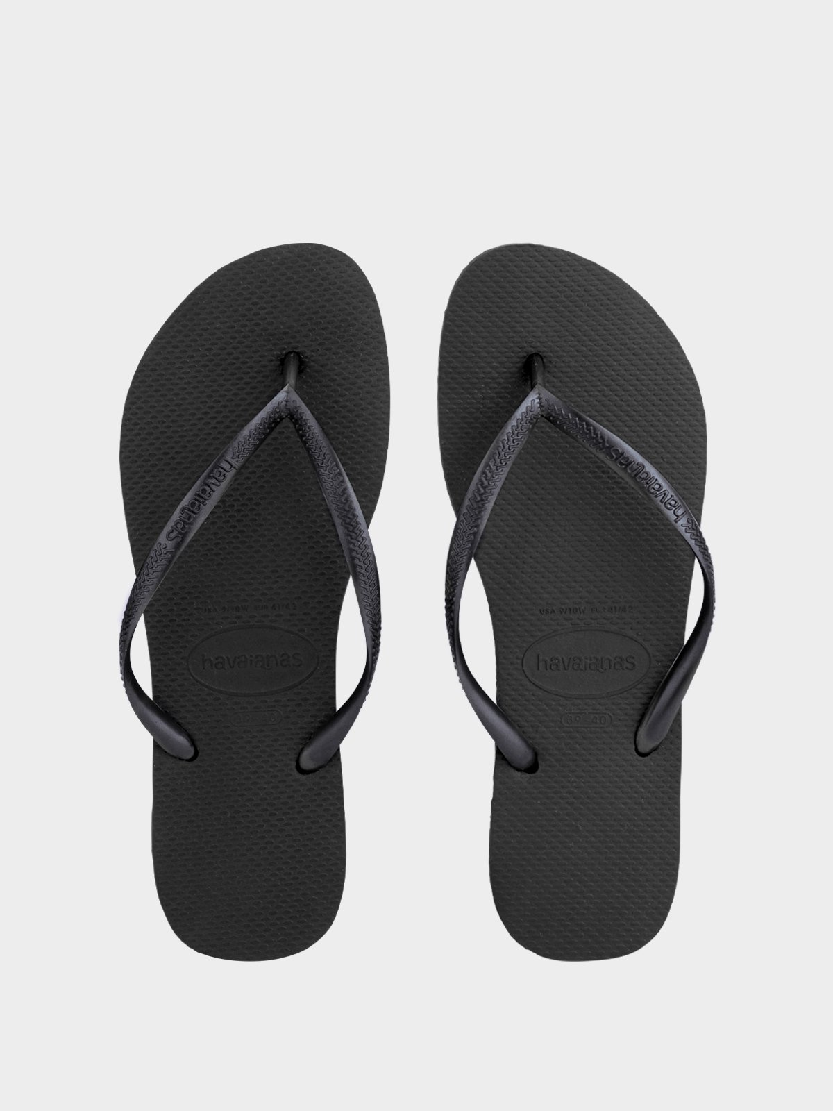 Havaianas Slim Prep Fechada Sandals Black Pomelo Fashion