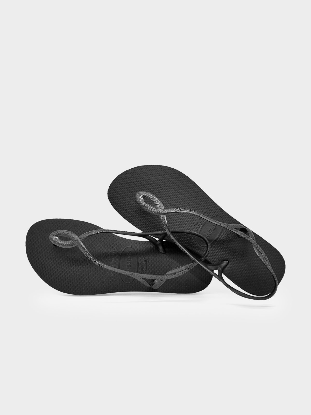 Havaianas Luna Sandals Black Pomelo Fashion