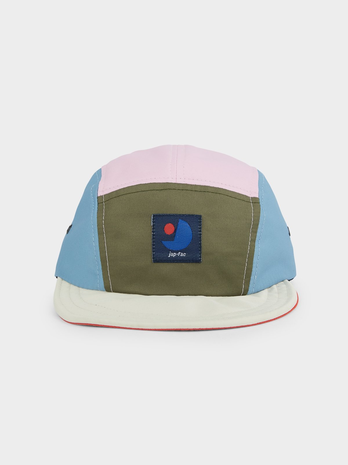 Japfac 5 Panel Cap - Multicolor Pink 