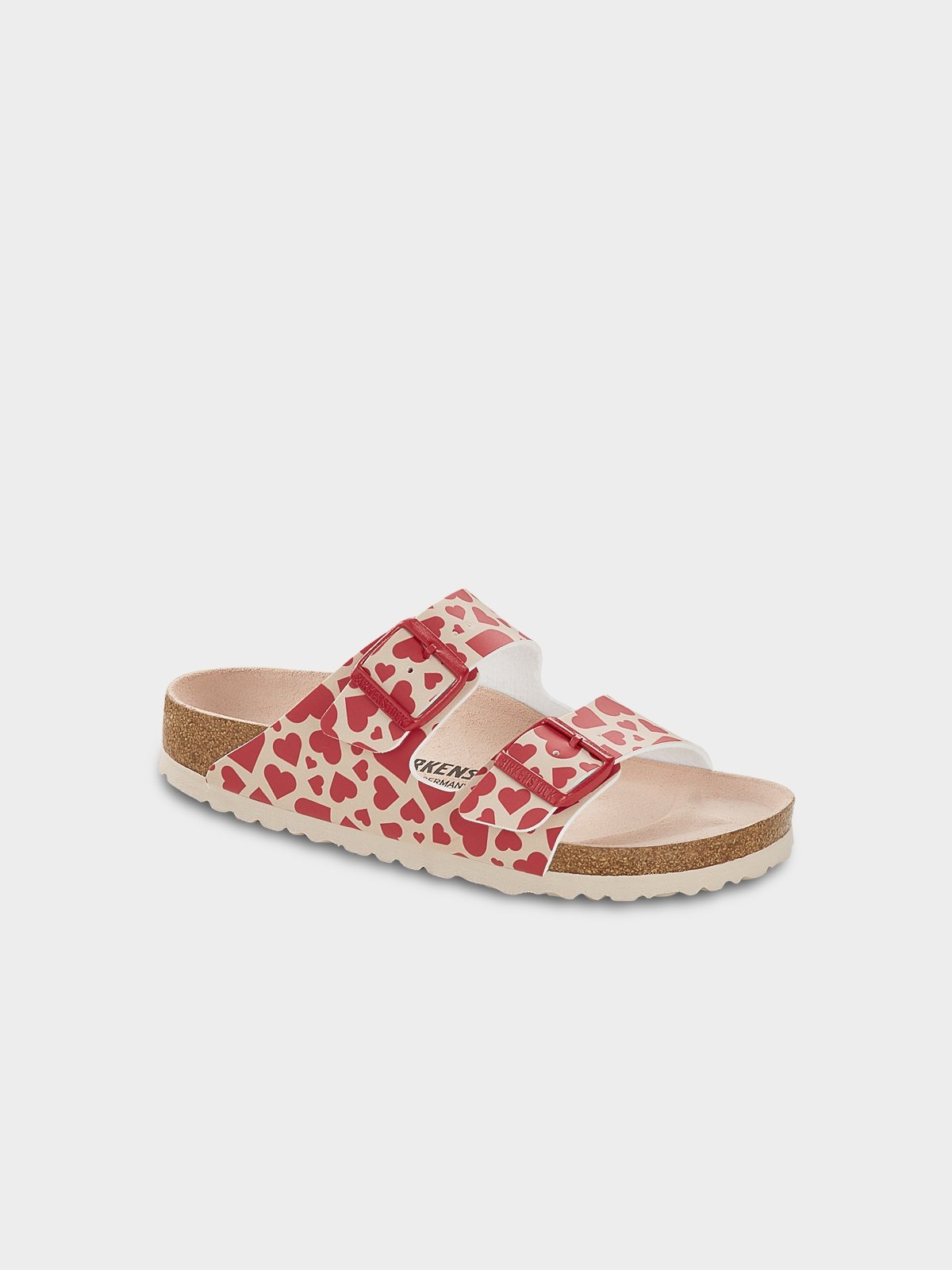 Birkenstock arizona hearts red hotsell