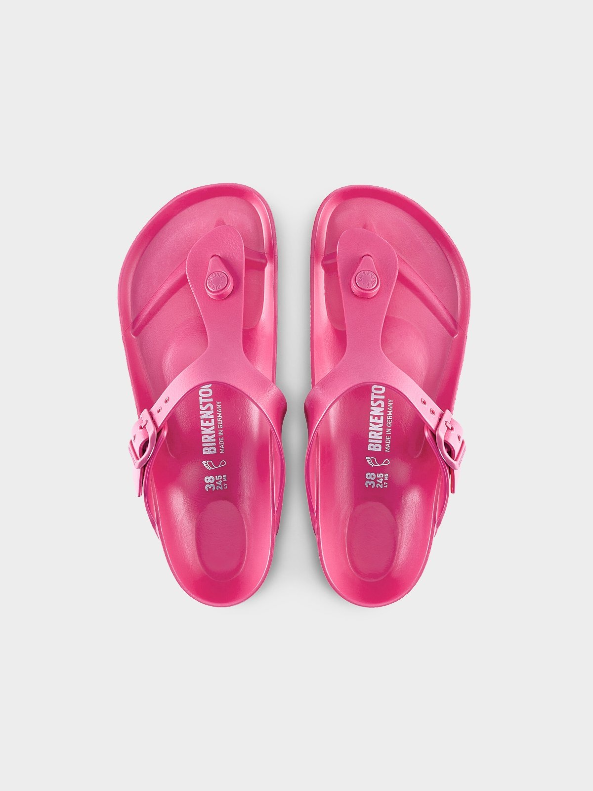 Birkenstock Gizeh EVA Sandals Hot Pink Pomelo Fashion