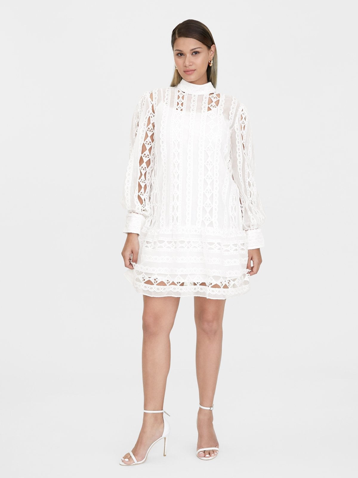 Moncur online studded smock