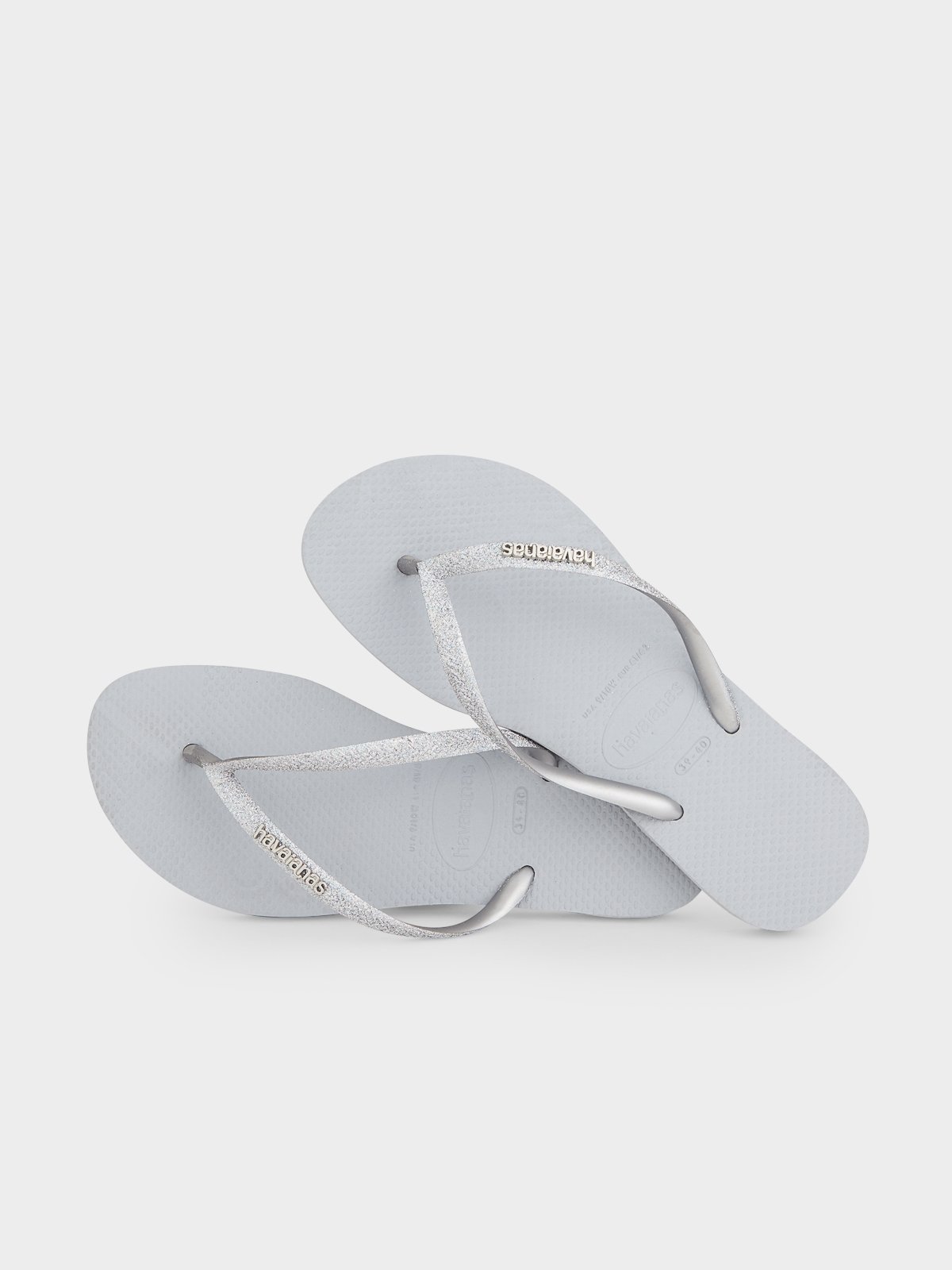 Havaianas slim glitter flip flops 2025