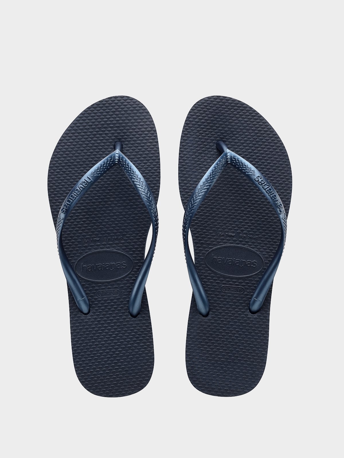 Havaianas slim navy blue new arrivals
